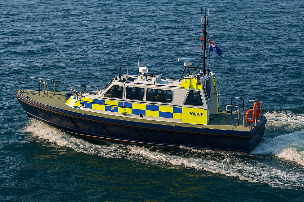 Police and patrol boats