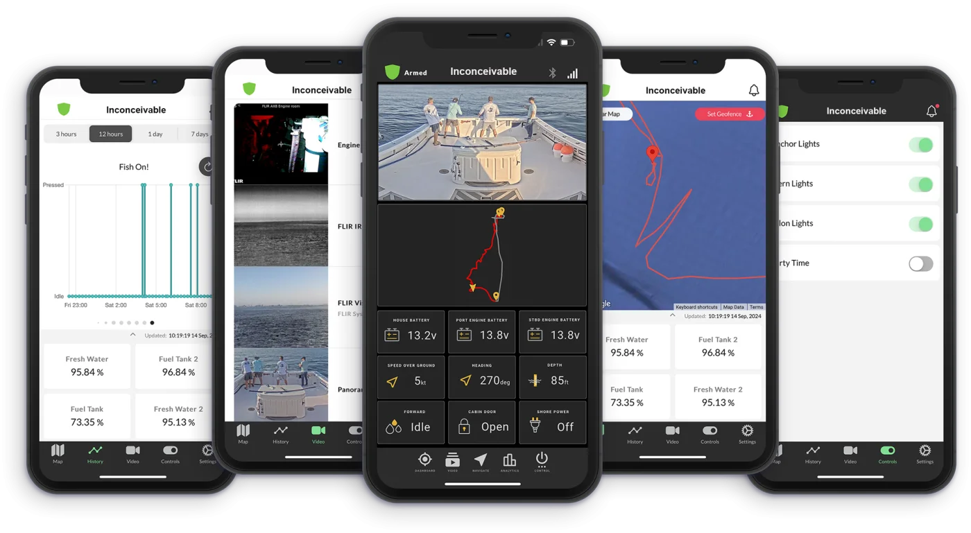 BRNKL Blue mobile app interface