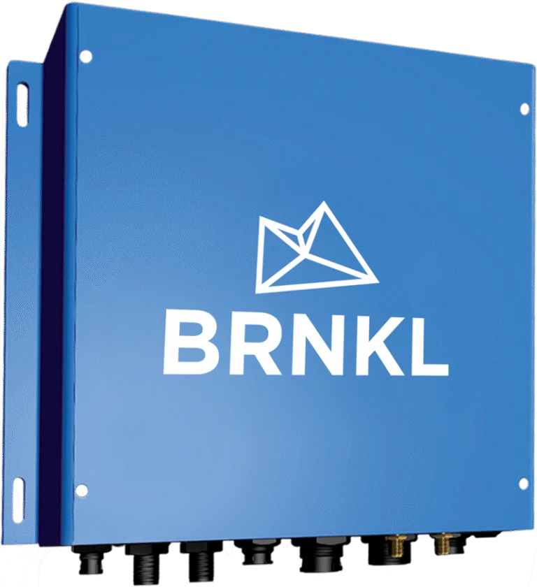 BRNKL Blue hardware unit